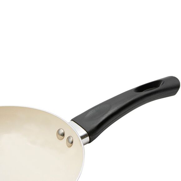 Handy Gourmet Ceramic Non-Stick 7" Aluminum Fry Pan in Red - Picture 5 of 5